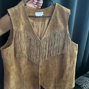 NorthStyle Tan Leather Vest